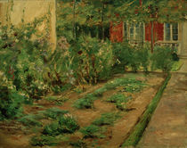 Shrubs along the Summer House Towards the North / M. Liebermann / Painting 1919 by klassik art