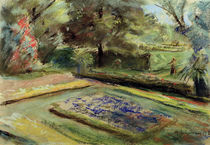 M.Liebermann, "View across the flower terrace to the northeast" / painting by klassik art