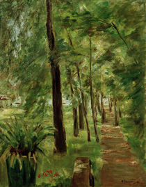 M.Liebermann, "Birch Avenue in the Wannsee Garden,..." / painting by klassik art