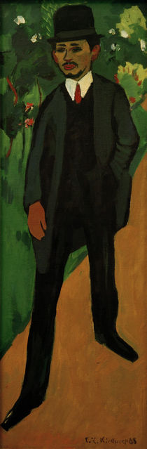 Erich Heckel / Gemälde von E.L.Kirchner von klassik art