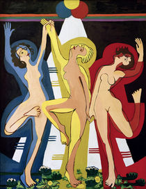 E.L.Kirchner, Farbentanz II von klassik art