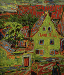 E.L.Kirchner, Grünes Haus von klassik art