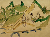 E.L.Kirchner / Bathers at Moritzburg Lake by klassik art
