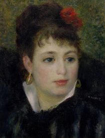 A.Renoir, Woman with Rose by klassik art
