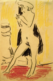 E.L.Kirchner, Weibliches Modell von klassik art