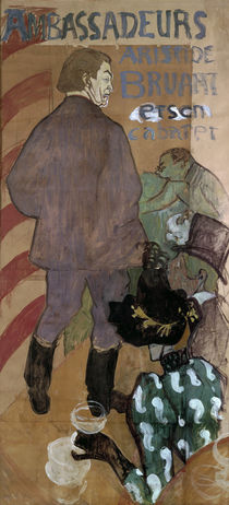 Toulouse-Lautrec, Ambassadeurs, Bruant von klassik art