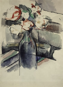 P.Cézanne, Rosen in einer Flasche von klassik art