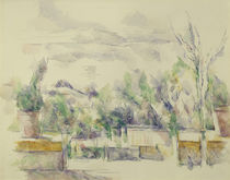 Cézanne / Garden Terrace in Les Lauves by klassik art