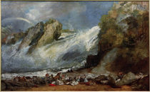 J. M. W. Turner / Fall of the Rhine at Schaffhausen by klassik art