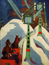 E.L.Kirchner, Sledging / 1922 by klassik art