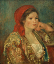 A.Renoir, Mädchen mit spanischer Jacke von klassik art