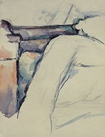 P.Cézanne, Detail study of unmade bed by klassik art