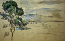 P.Cézanne, Das Tal des Arc mit Viadukt von klassik art