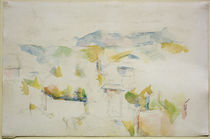P.Cézanne, Gebirgige Landschaft bei Aix von klassik art