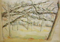 Cézanne / The Orchard / Watercolour by klassik art
