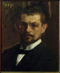 Max Slevogt, Selbstbildnis 1893 von klassik art