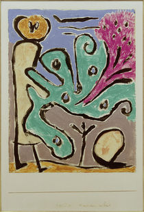 P.Klee, Mädchen am Busch / 1938 by klassik art