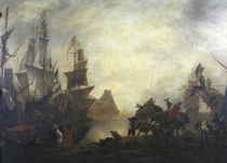 Minderhout, H. van / Orient. Seehafen/1673 von klassik art