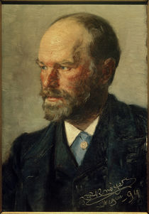 Michael Ancher / Gemälde von P. S. Kröyer von klassik art