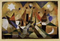 P.Klee, Segelschiffe, den Sturm abwart. von klassik art