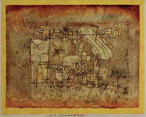 P.Klee, Arrival of the Air Steamer/1921 by klassik art