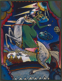 W.Kandinsky, Amazone in den Bergen von klassik art
