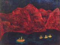 P.Klee, South coast in the evening by klassik art
