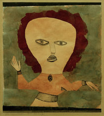 Paul Klee / Actor as Woman / 1923 by klassik art