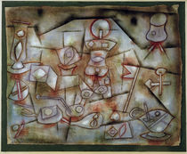 P.Klee, Requisiten Stilleben (Still-Life) by klassik art