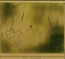 P.Klee, Cosmic and Earthly Time / 1927 by klassik art