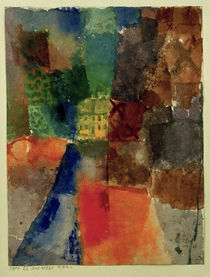 Paul Klee / The Yellow House / 1914 by klassik art