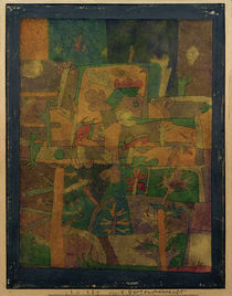 P.Klee, Orientalische Gartenlandschaft von klassik art