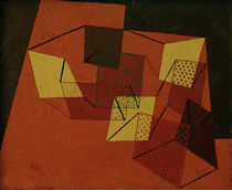 P.Klee, Verspannte Flächen von klassik art
