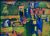 W.Kandinsky, Arab Graveyard by klassik art