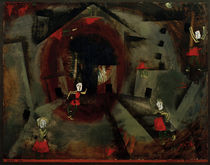 P.Klee, Tanzspiel der Rotröcke von klassik art