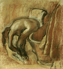 Edgar Degas, Nach dem Bad von klassik art