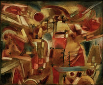 Paul Klee, Felslandschaft mit Palmen.. von klassik art