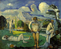 P.Cézanne, Les baigneurs au repos von klassik art