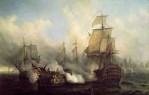 Schlachtschiff Redoutable / Gemälde Mayer von klassik art