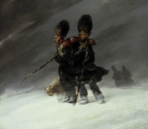 Grenadiere im Schnee / Rayski von klassik art
