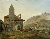 R. von Alt, Das Franziskanerkloster im Omblatal bei Ragusa by klassik art