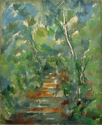 P.Cézanne, Waldweg in der Provence von klassik art
