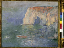 C.Monet, Etretat, Manneporte, Reflexe von klassik art