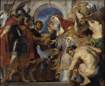 Abraham and Melchizedek / Rubens by klassik art
