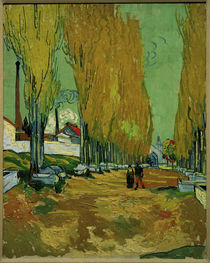 V. van Gogh, Les Alyscamps / Paint./1888 by klassik art
