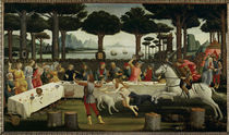 Botticelli, Geschichte des Nastagio III von klassik art