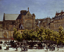 Monet / Saint-Germain l’Auxerrois / 1867 by klassik art