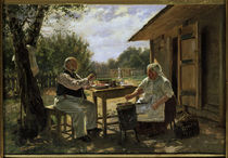 W.Y.Makovsky, Making Jam / painting by klassik art