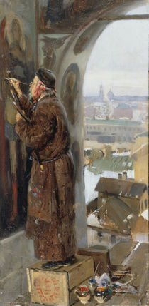 V.Y.Makovski / The Icon Painter / 1891 by klassik-art