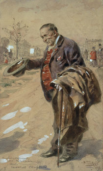 V.Y.Makovski / Gallant Old Gentleman/1919 by klassik art
